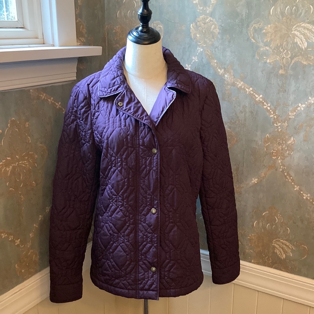 Lands’ End quilted lightweight jacket